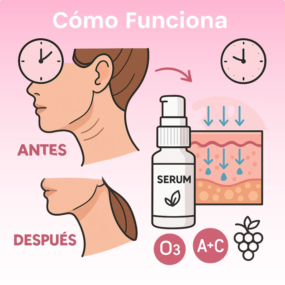 Rejuvenece lineas del Cuello
