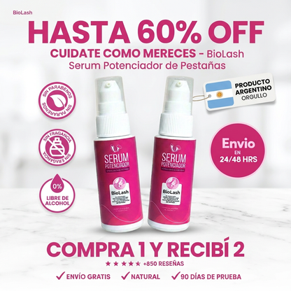 BIOLASH - SERUM PARA PESTAÑAS - 20ML